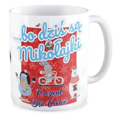 Kubek BOŻE NARODZENIE Bo dziś są Mikołajki